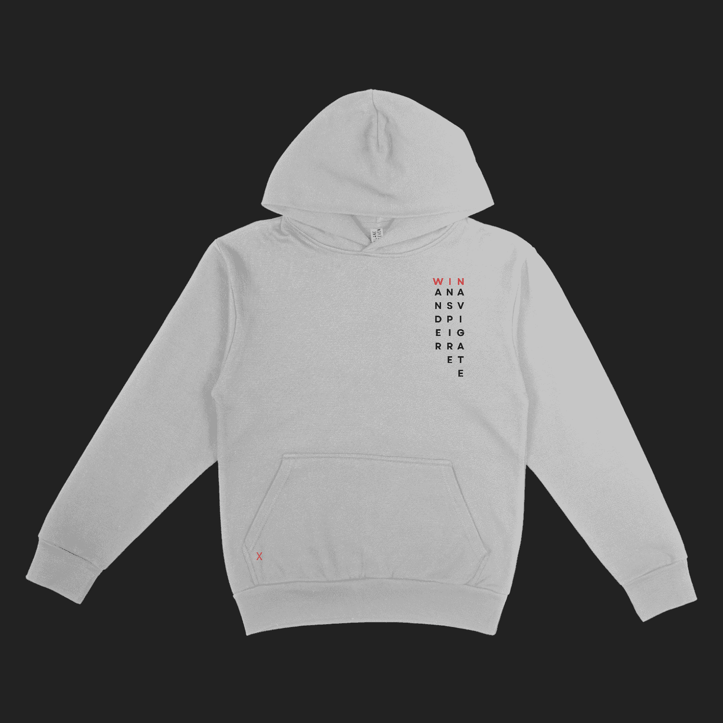 WIN Hoodie in White